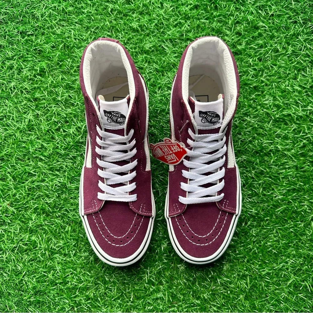 Vans Sk8 Hi Grape Vine True White - Picture 7 of 8